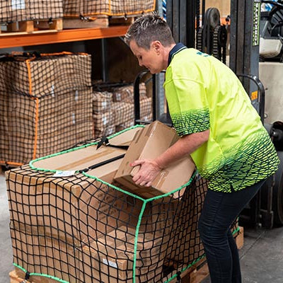 PCNets – an alternative to plastic pallet wrap, shrink-wrap or stretch film