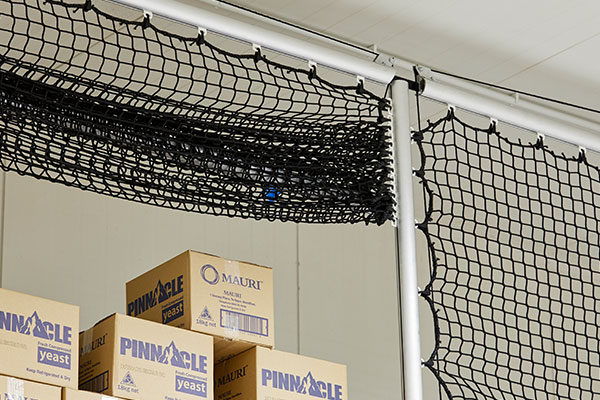 pcnet elenets warehouse rack netting